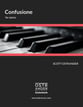 Confusione piano sheet music cover